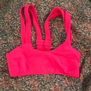 Free People Movement Sports Bra Hot Pink